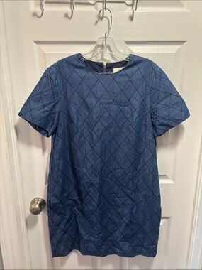 Kate Spade Quilted Denim Shift Dress